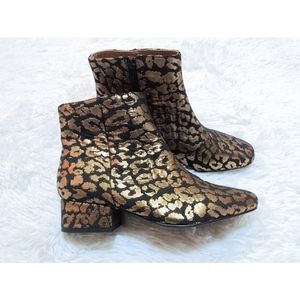 ComfortView Gold & Black Booties